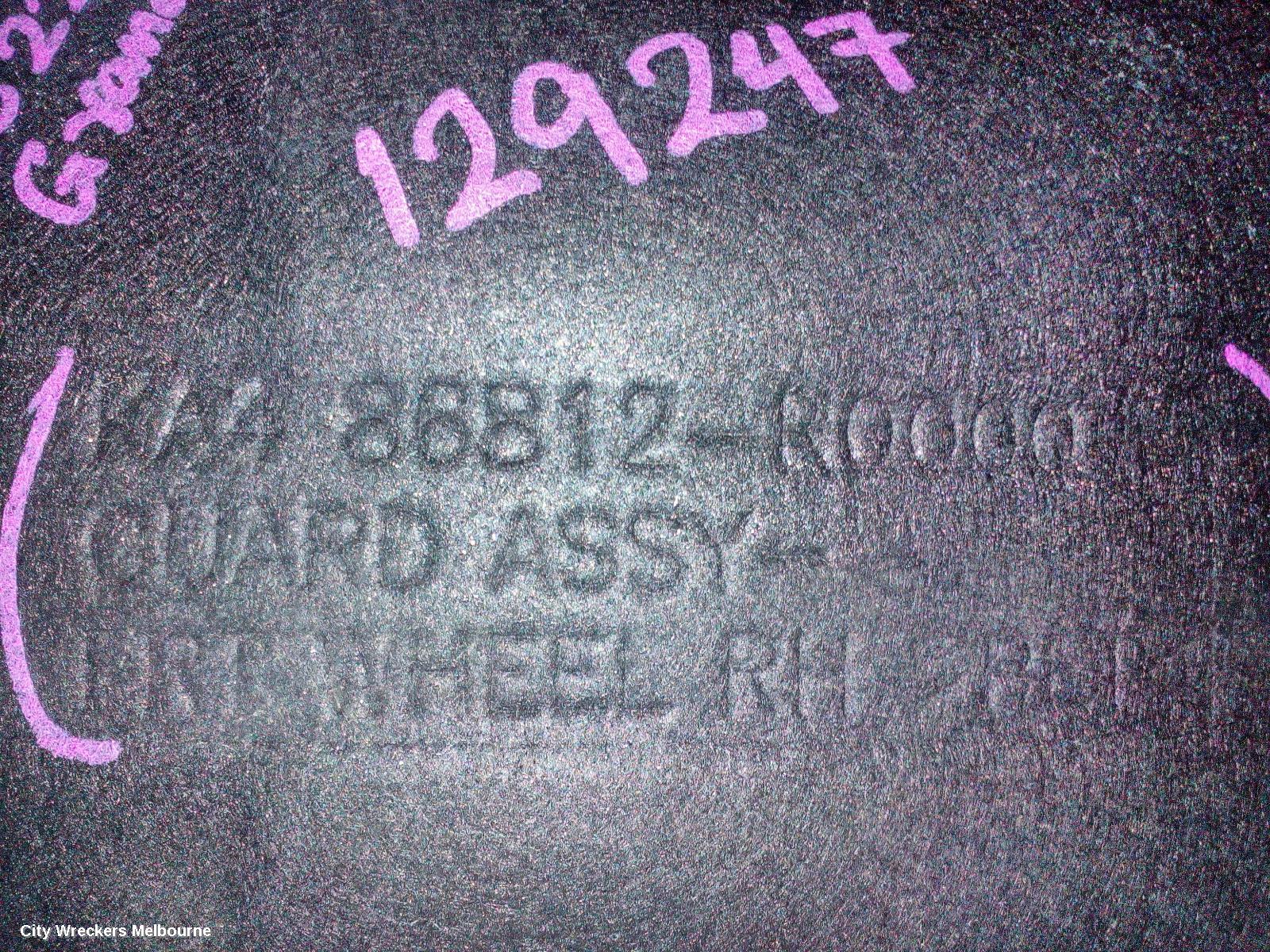 KIA CARNIVAL/GRAND CARNIVAL RIGHT GUARD LINER, FRONT, KA4, 10/2020 ONWARDS