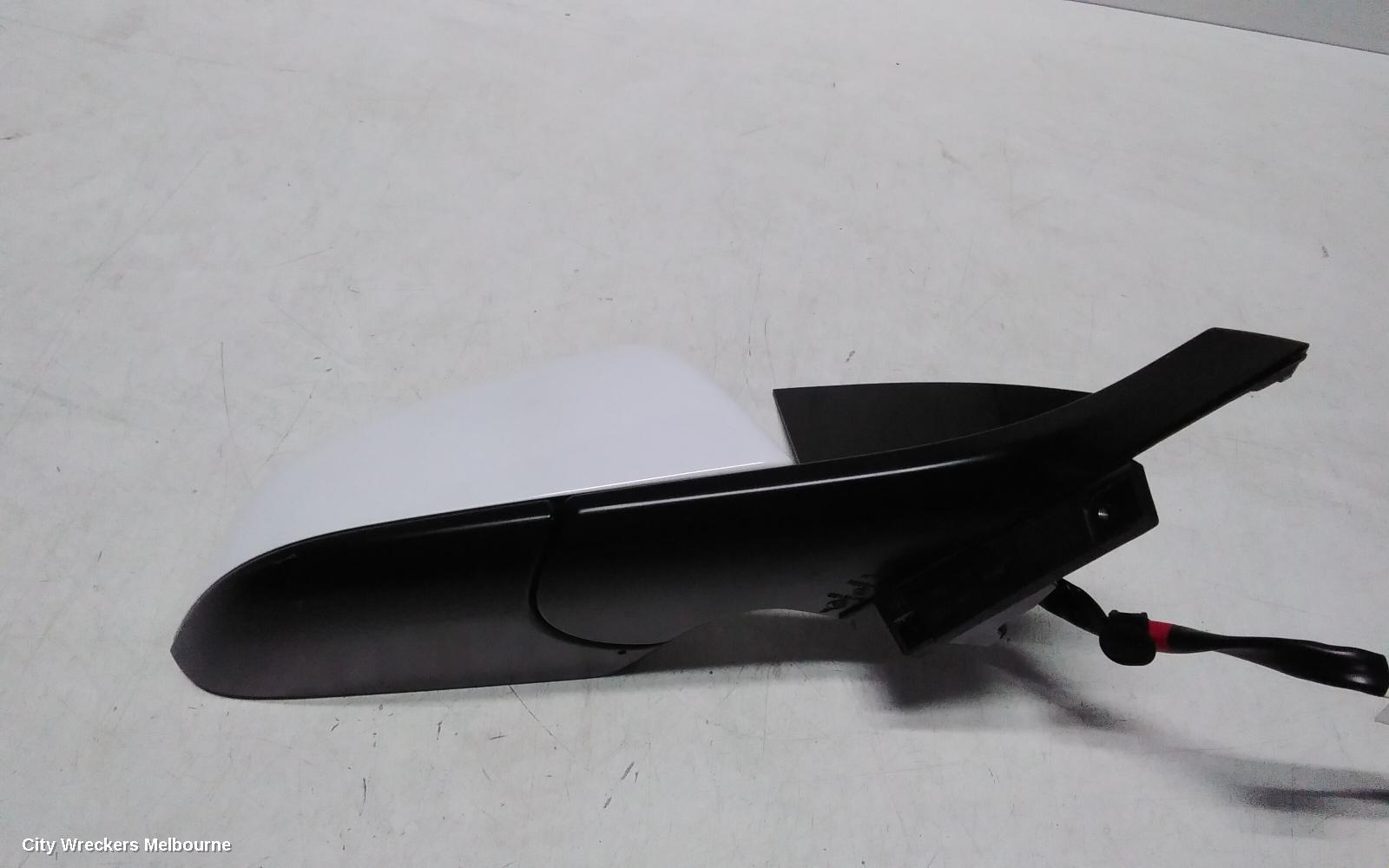 TESLA MODEL 3 RIGHT DOOR MIRROR, 1ST GEN, POWER, FOLDING, HEATED, DIMMING, BLACK BASE TYPE, 06/2019 - 08/2023
