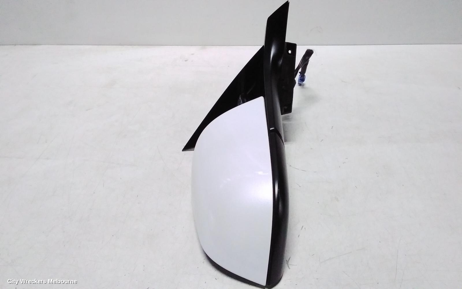 TESLA MODEL 3 RIGHT DOOR MIRROR, 1ST GEN, POWER, FOLDING, HEATED, DIMMING, BLACK BASE TYPE, 06/2019 - 08/2023