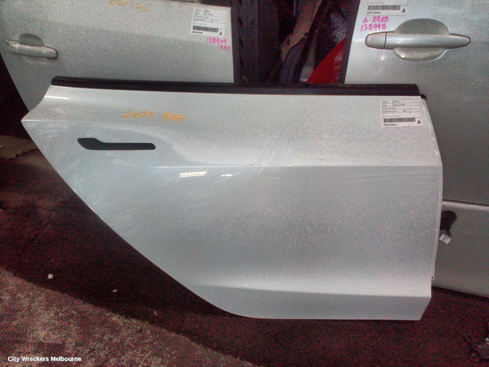TESLA MODEL 3 RIGHT REAR DOOR, 1ST GEN, 06/2019 - 08/2023