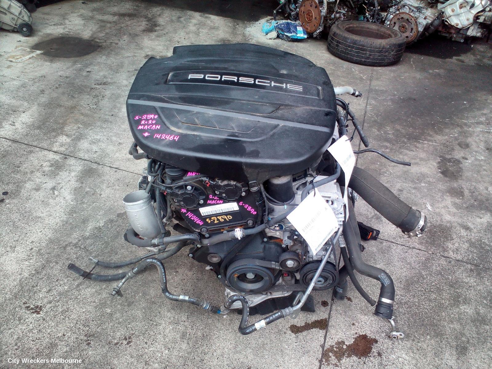 PORSCHE MACAN ENGINE, PETROL, 2.0, TURBO, 95B, DLH CODE, 08/2018 ONWARDS