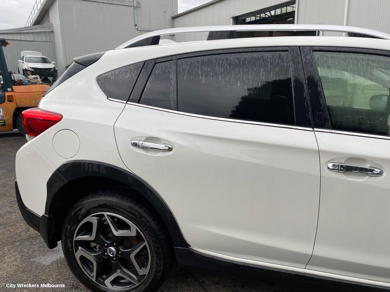 SUBARU XV DOOR HANDLE, OUTER, RH REAR, COLOUR CODED, G5X, 05/2017 ONWARDS