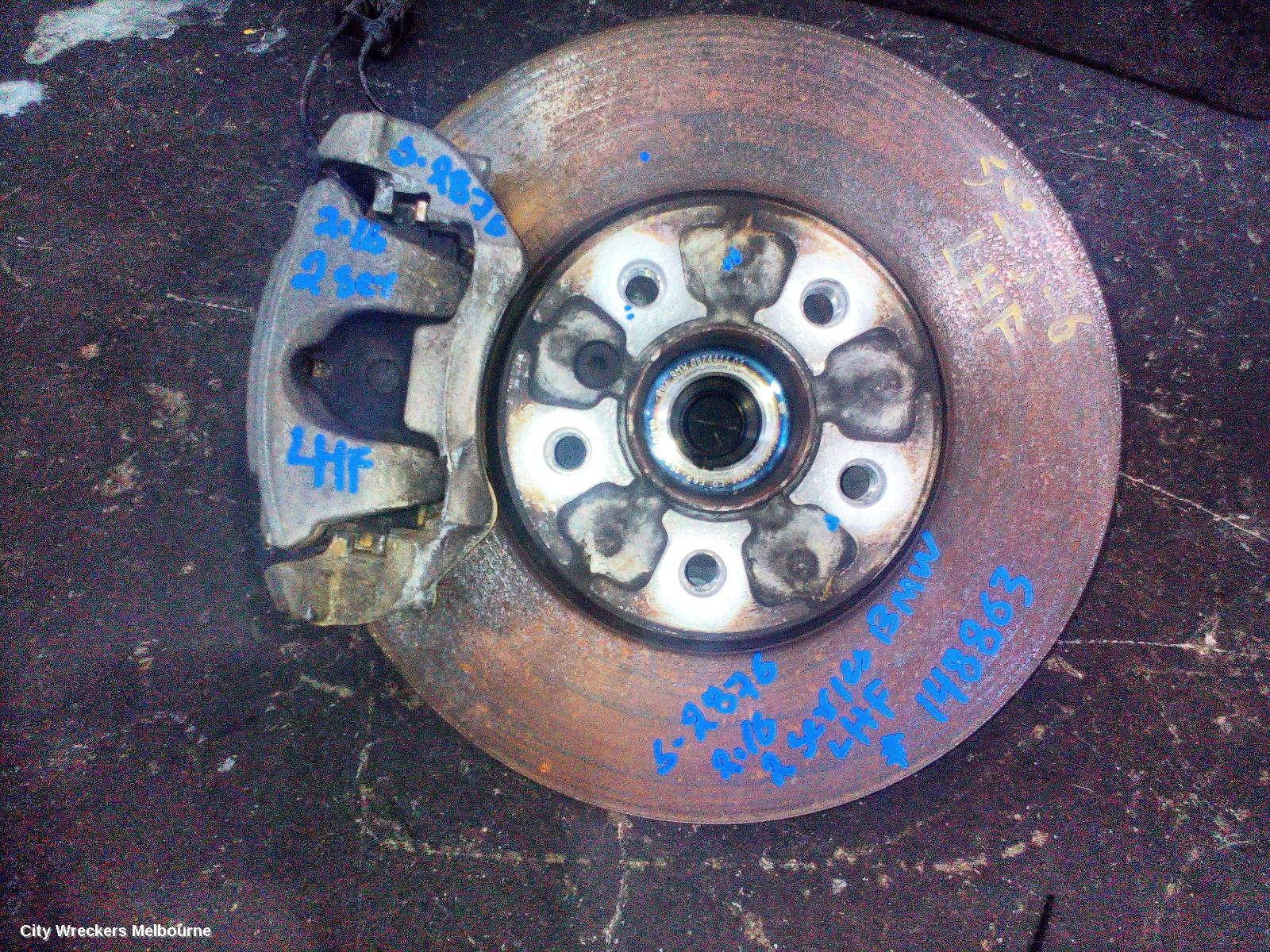 BMW 2 SERIES LEFT FRONT HUB ASSEMBLY, F45, ACTIVE TOURER, 09/2014 - 09/2021