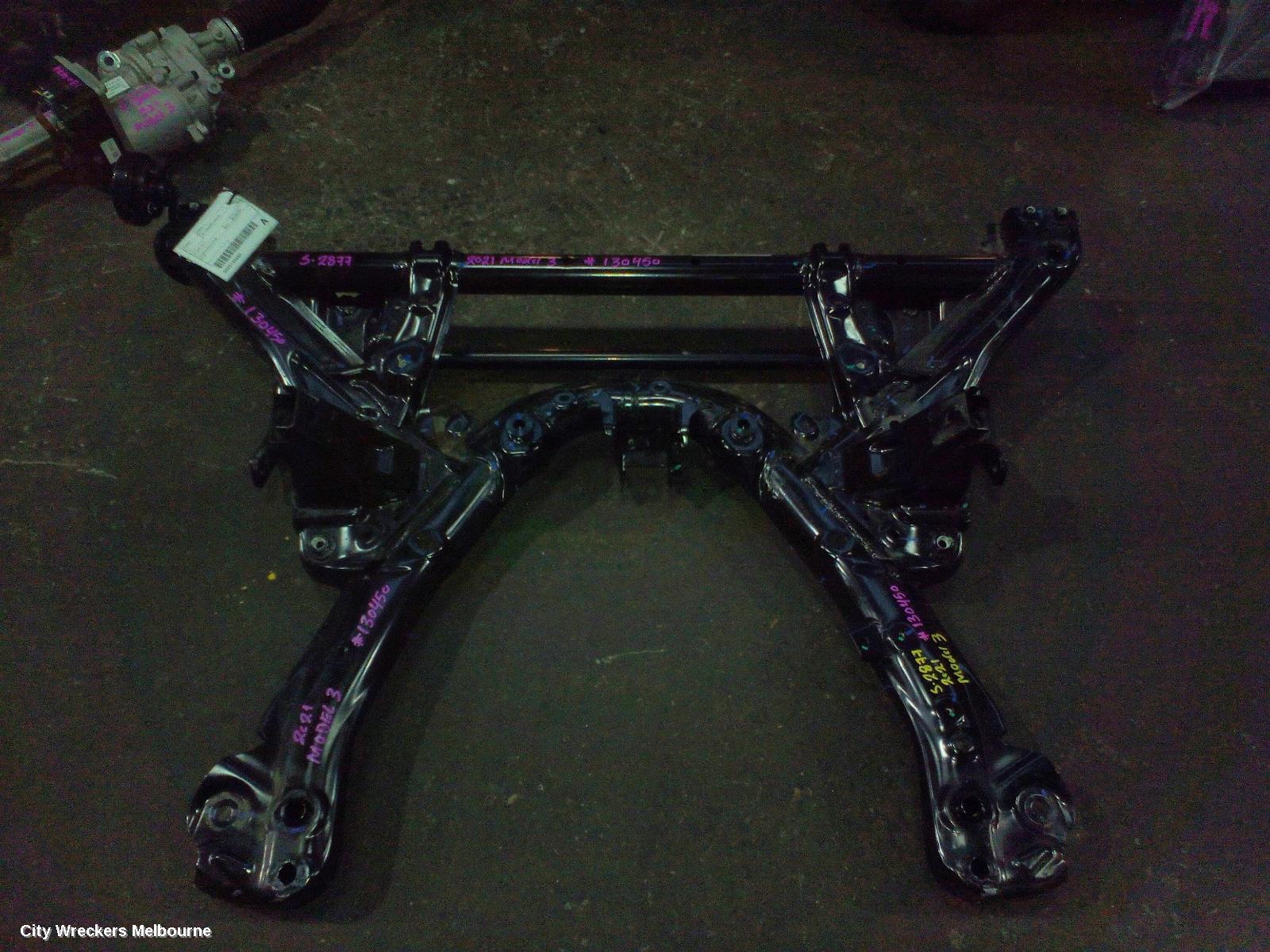 TESLA MODEL 3 FRT XMEMBER/CRADLE, 1ST GEN, 06/2019 ONWARDS