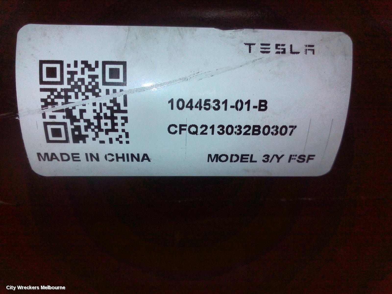 TESLA MODEL 3 FRT XMEMBER/CRADLE, 1ST GEN, 06/2019 ONWARDS