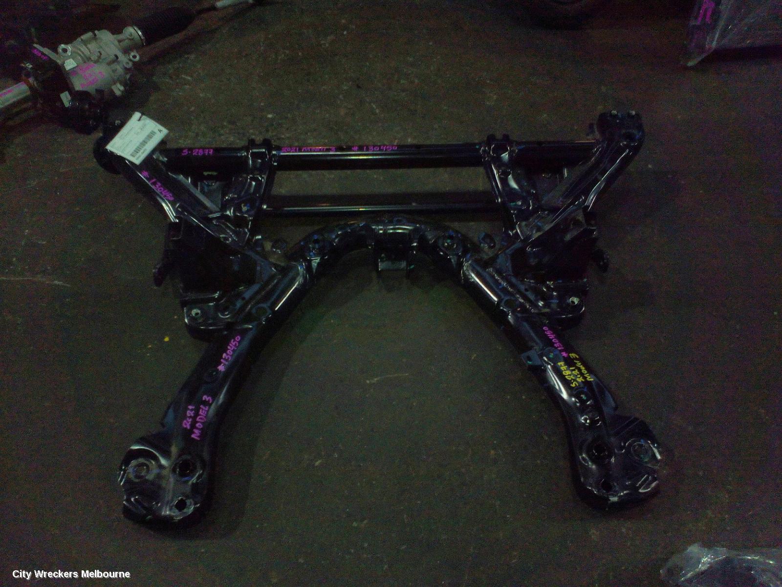 TESLA MODEL 3 FRT XMEMBER/CRADLE, 1ST GEN, 06/2019 ONWARDS