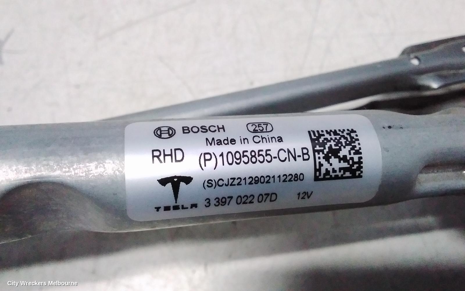 TESLA MODEL 3 WIPER MOTOR, 1ST GEN, 06/2019 ONWARDS