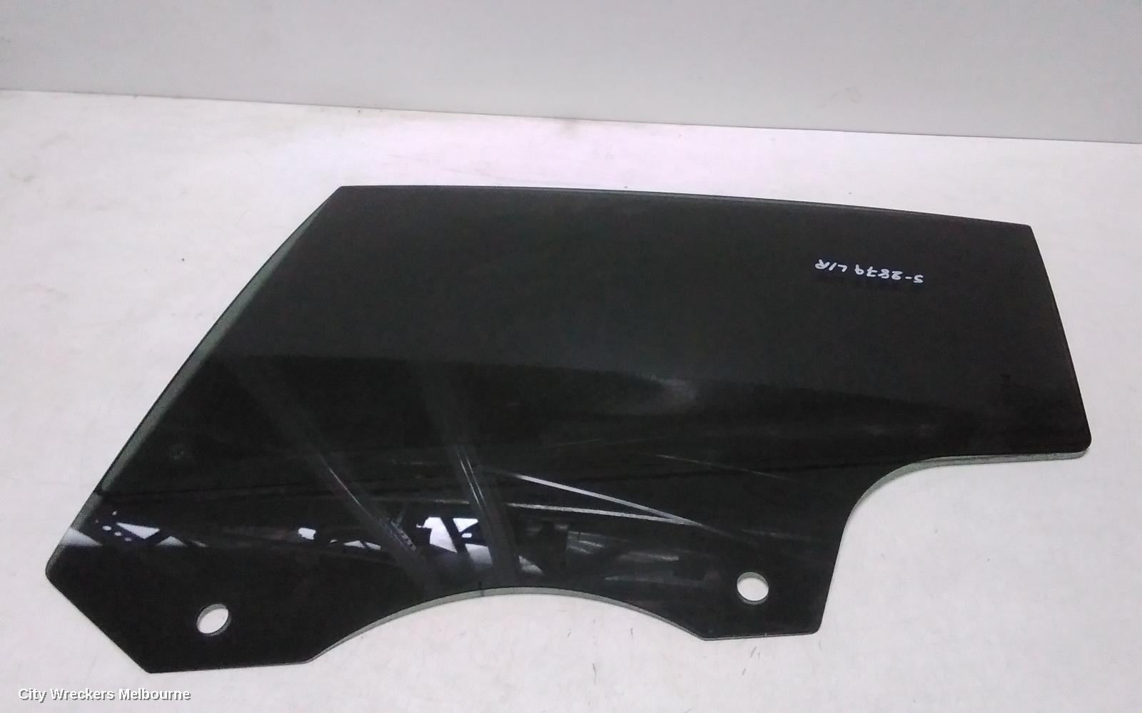 TESLA MODEL Y LEFT REAR DOOR WINDOW, 1ST GEN, 03/2022 ONWARDS