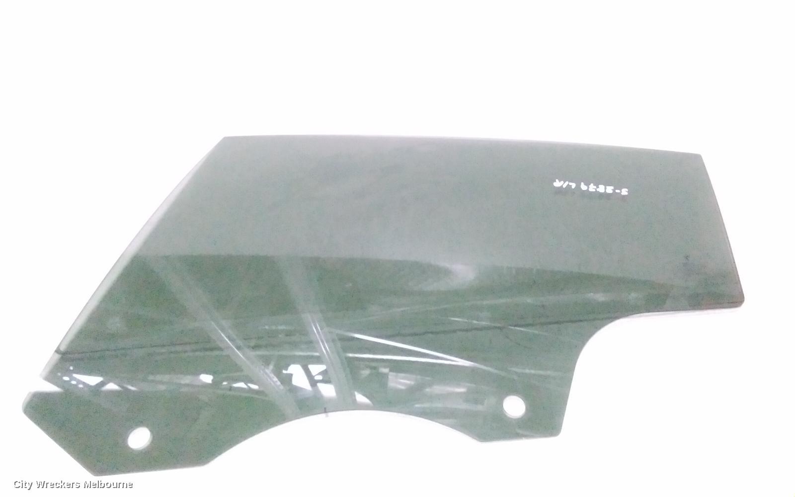 TESLA MODEL Y LEFT REAR DOOR WINDOW, 1ST GEN, 03/2022 ONWARDS