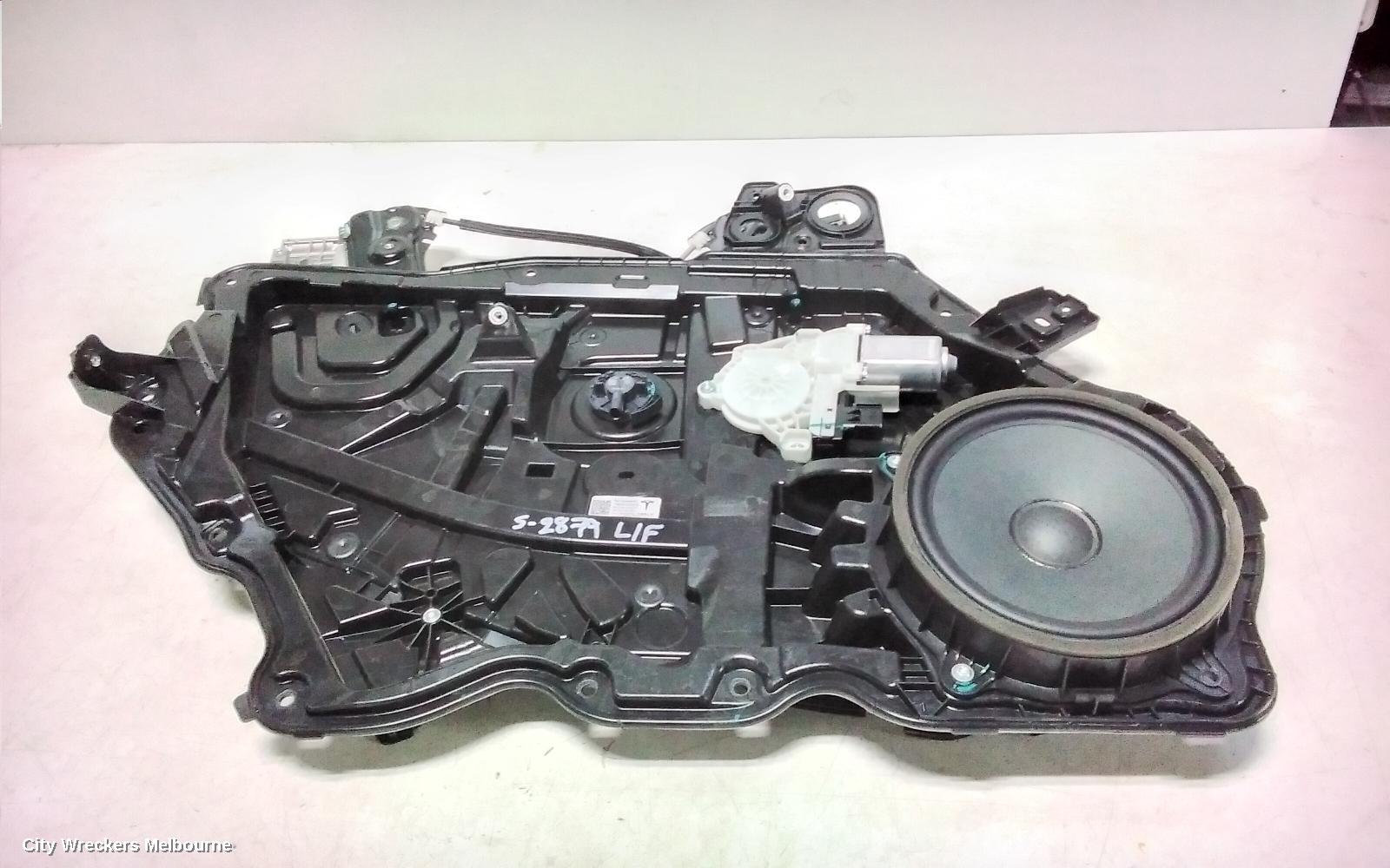 TESLA MODEL Y LEFT FRONT WINDOW REG/MOTOR, 1ST GEN, 03/2022 ONWARDS
