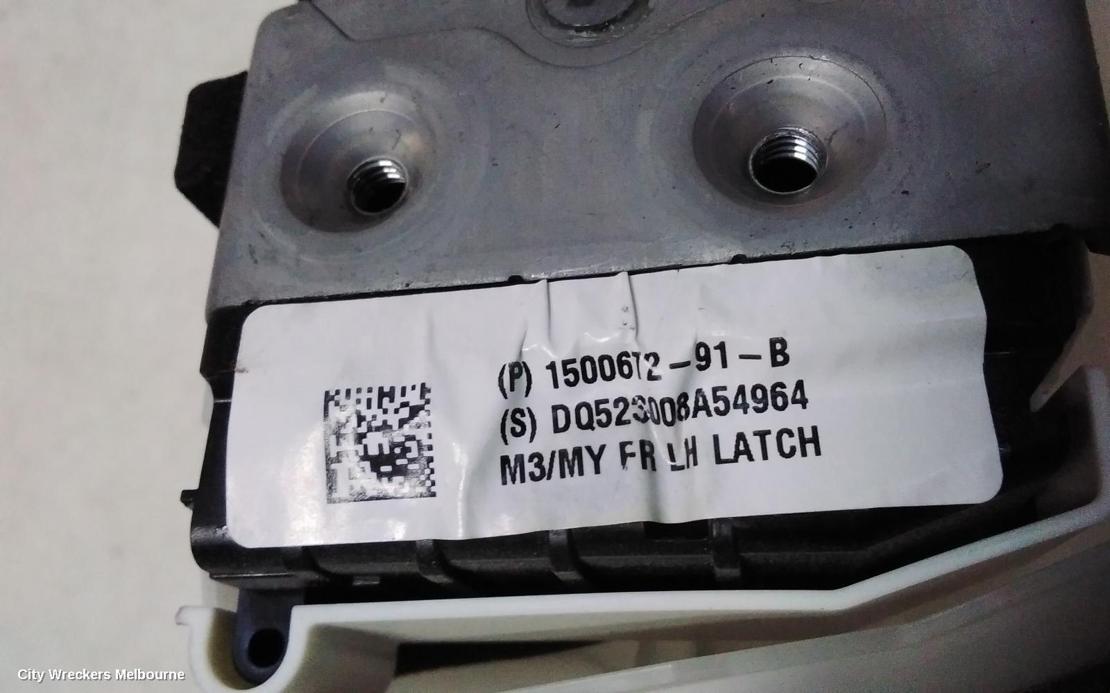 TESLA MODEL Y DOOR/BOOT/GATE LOCK, 1ST GEN, LEFT FRONT DOOR LOCK, 03/2022 ONWARDS