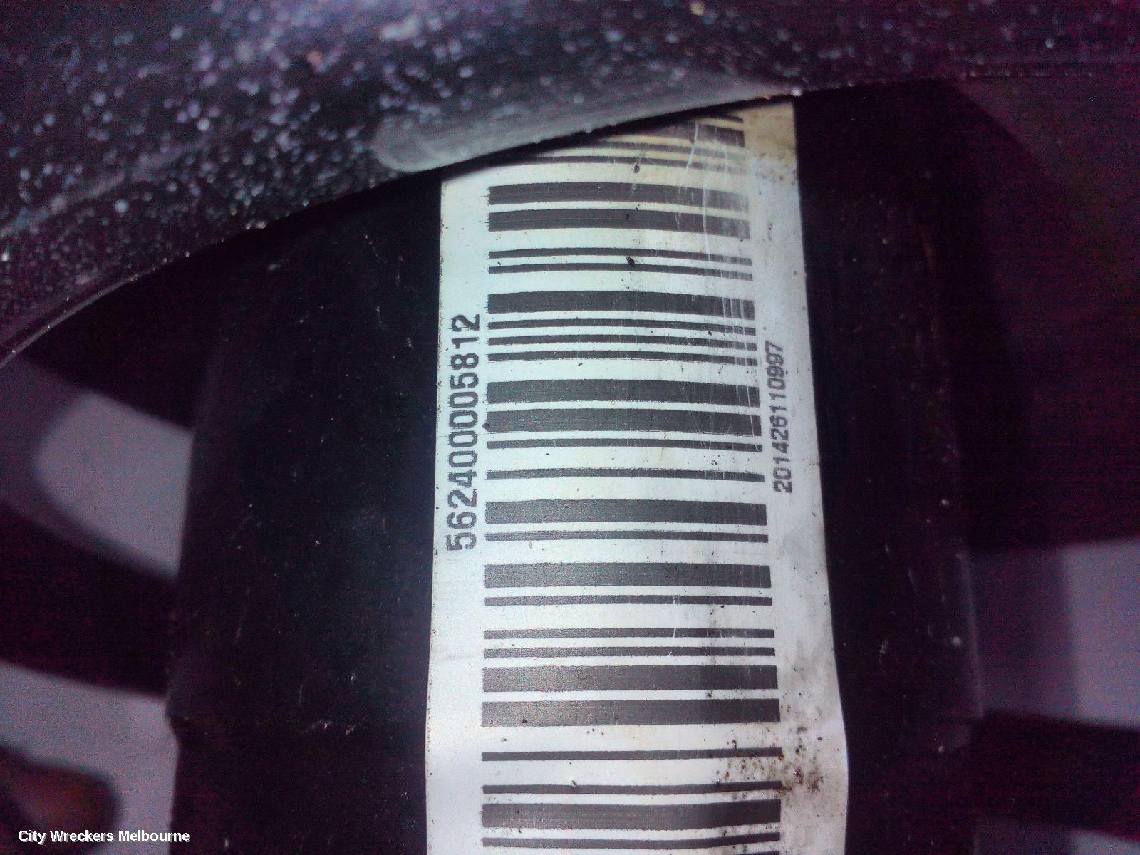 HOLDEN INSIGNIA LEFT FRONT STRUT, GA, 02/2015 - 01/2017