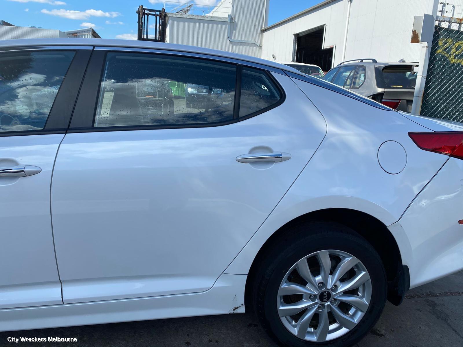 KIA OPTIMA LEFT REAR DOOR/SLIDING, TF, 01/2011 - 10/2015