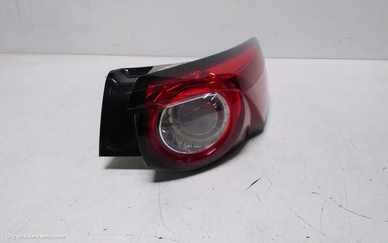 MAZDA CX9 RIGHT TAILLIGHT, TC, IN BODY, LED TYPE, 07/2016 - 12/2024