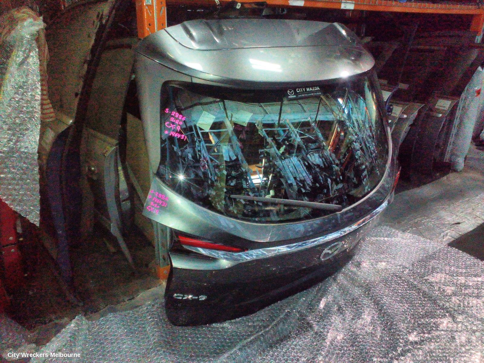MAZDA CX9 BOOTLID/TAILGATE, TC, TAILGATE, NON POWER LIFTGATE TYPE, 07/2016 - 12/2024