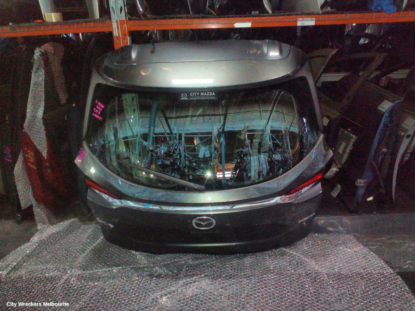MAZDA CX9 BOOTLID/TAILGATE, TC, TAILGATE, NON POWER LIFTGATE TYPE, 07/2016 - 12/2024