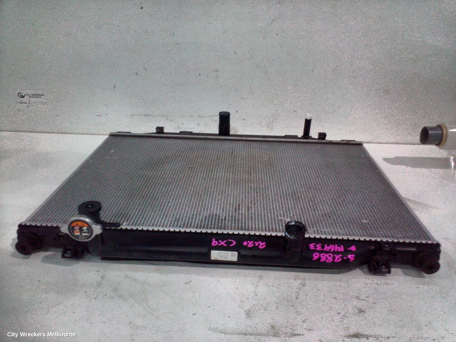 MAZDA CX9 RADIATOR, AUTO, 2.5, PETROL, TC, 07/2016 - 12/2024
