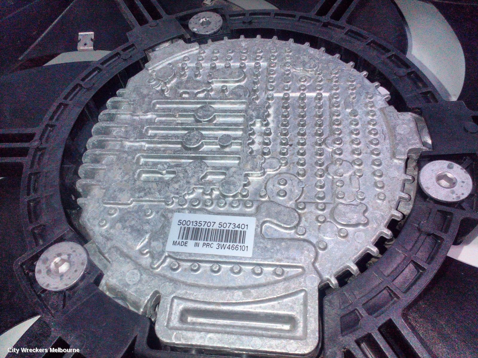 MAZDA CX9 FAN, RADIATOR FAN, PETROL, 2.5, TURBO, TC, 07/2016 - 12/2024