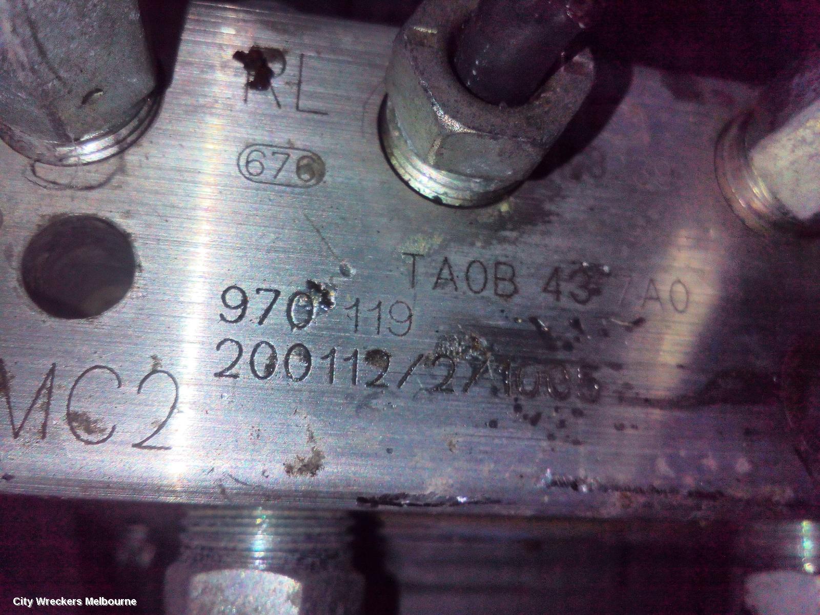 MAZDA CX9 ABS PUMP/MODULATOR, TC, 07/2016 - 12/2024