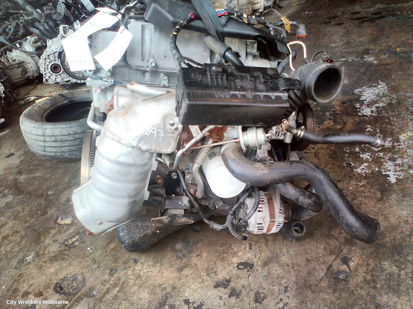 MITSUBISHI TRITON ENGINE, DIESEL, 2.5, 4D56, TURBO, 100KW, 2WD, MN, 08/2009 - 04/2015