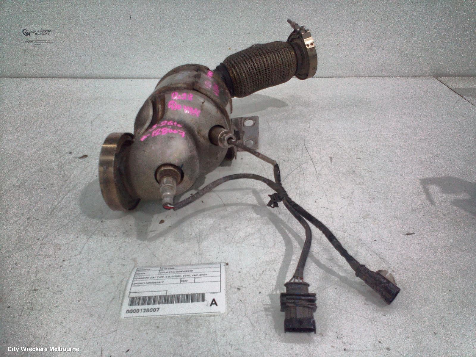 LDV G10 CATALYTIC CONVERTER, DOWNPIPE-CAT TYPE, 2.0, DIESEL, SV7C, VAN, 07/2021 ONWARDS