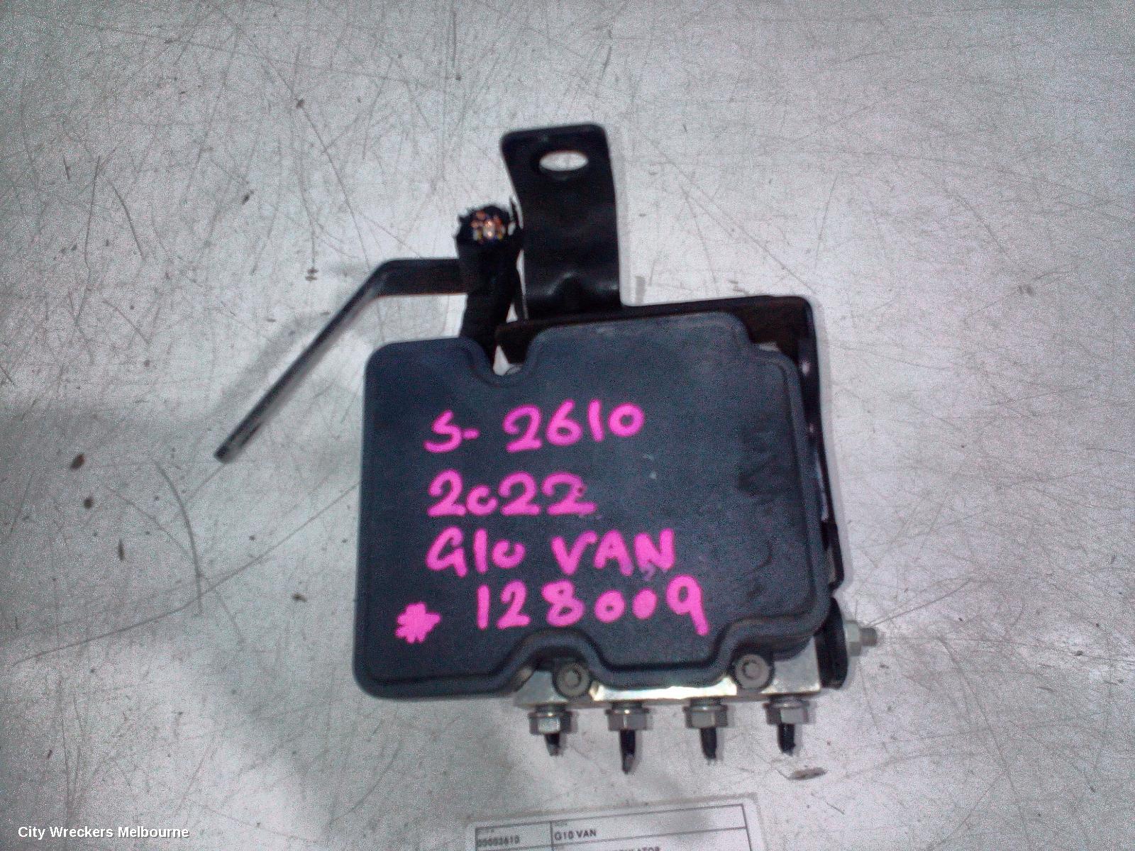 LDV G10 ABS PUMP/MODULATOR, SV7A/SV7C, WAGON/VAN, 04/2015 ONWARDS