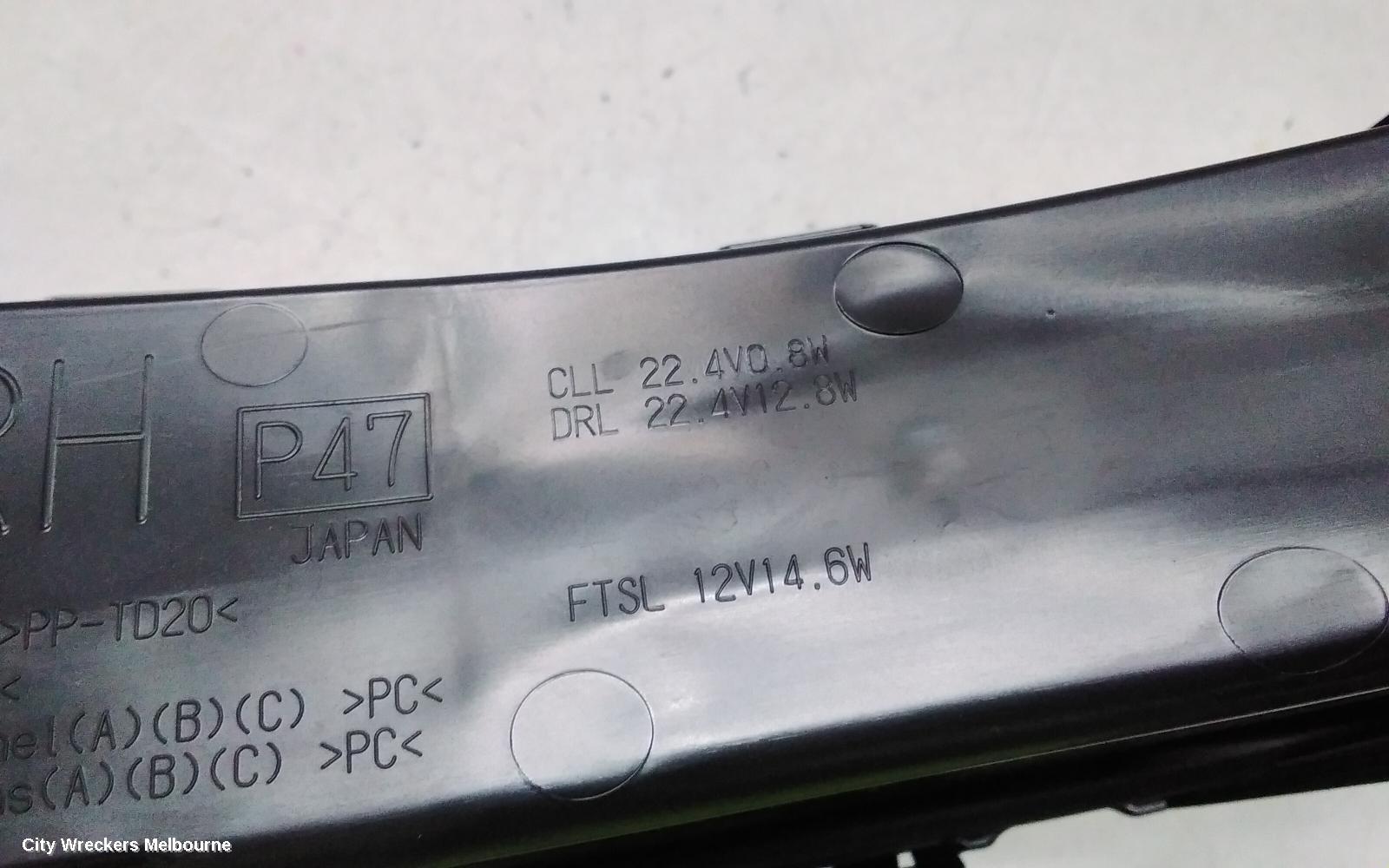 MITSUBISHI OUTLANDER RIGHT INDICATOR/FOG/SIDE, ZM, DAYTIME RUNNING LAMP, 08/2021 ONWARDS