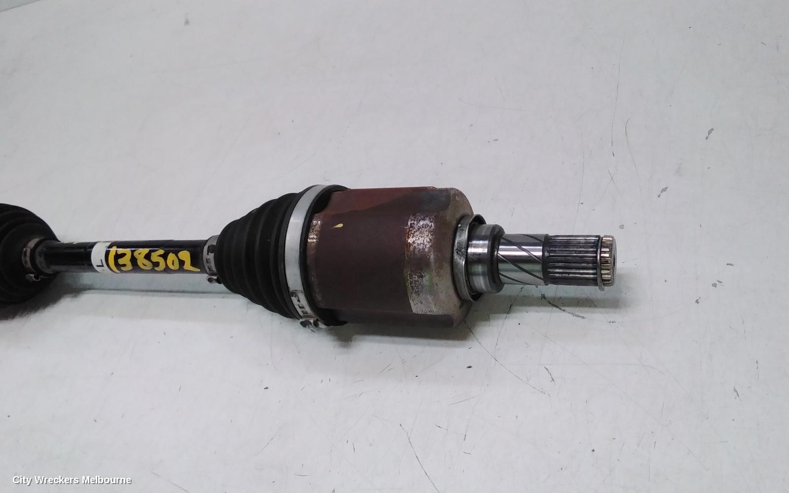 MITSUBISHI OUTLANDER LEFT DRIVESHAFT, FRONT, AUTO T/M, PETROL, AWD, ZM, 08/2021 ONWARDS