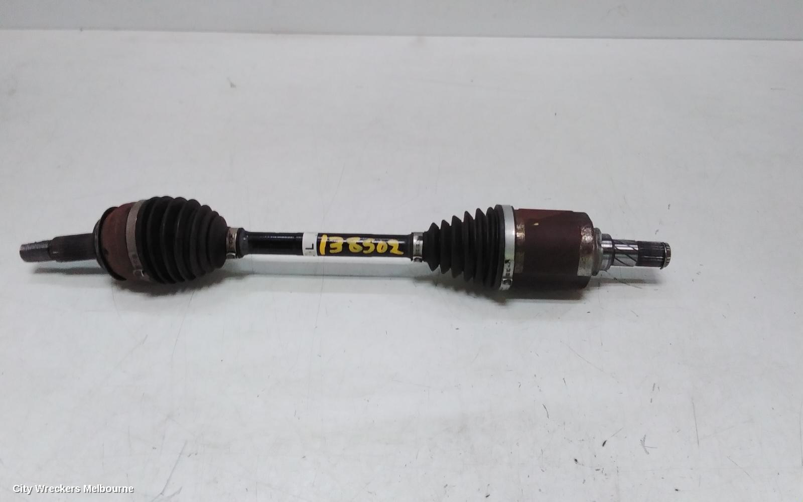 MITSUBISHI OUTLANDER LEFT DRIVESHAFT, FRONT, AUTO T/M, PETROL, AWD, ZM, 08/2021 ONWARDS