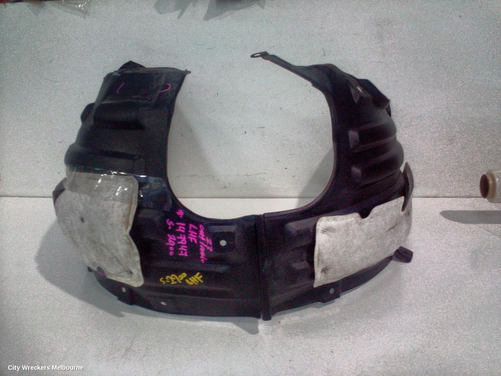 MITSUBISHI OUTLANDER LEFT GUARD LINER, FRONT, ZM, 08/2021 ONWARDS