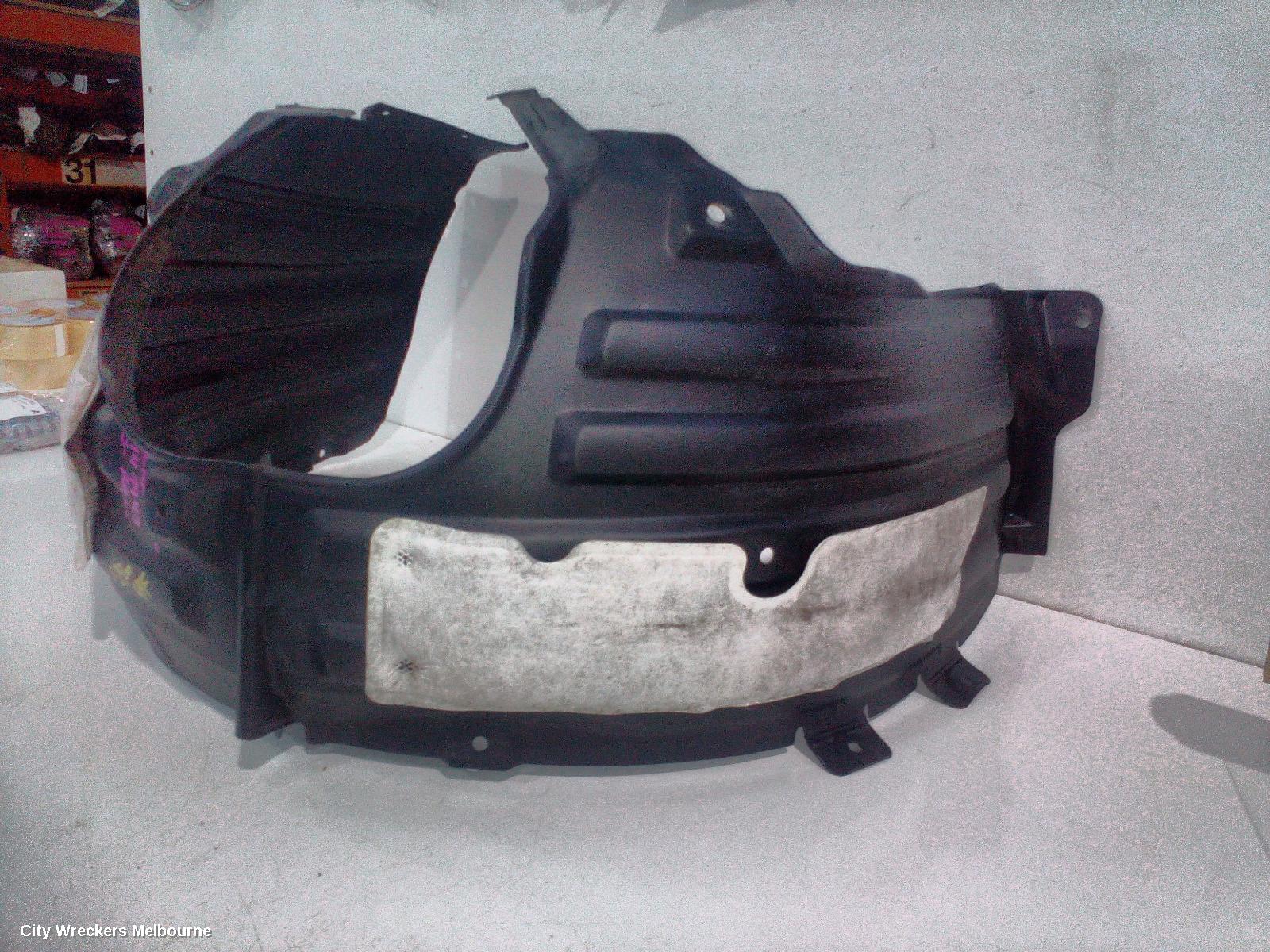 MITSUBISHI OUTLANDER LEFT GUARD LINER, FRONT, ZM, 08/2021 ONWARDS