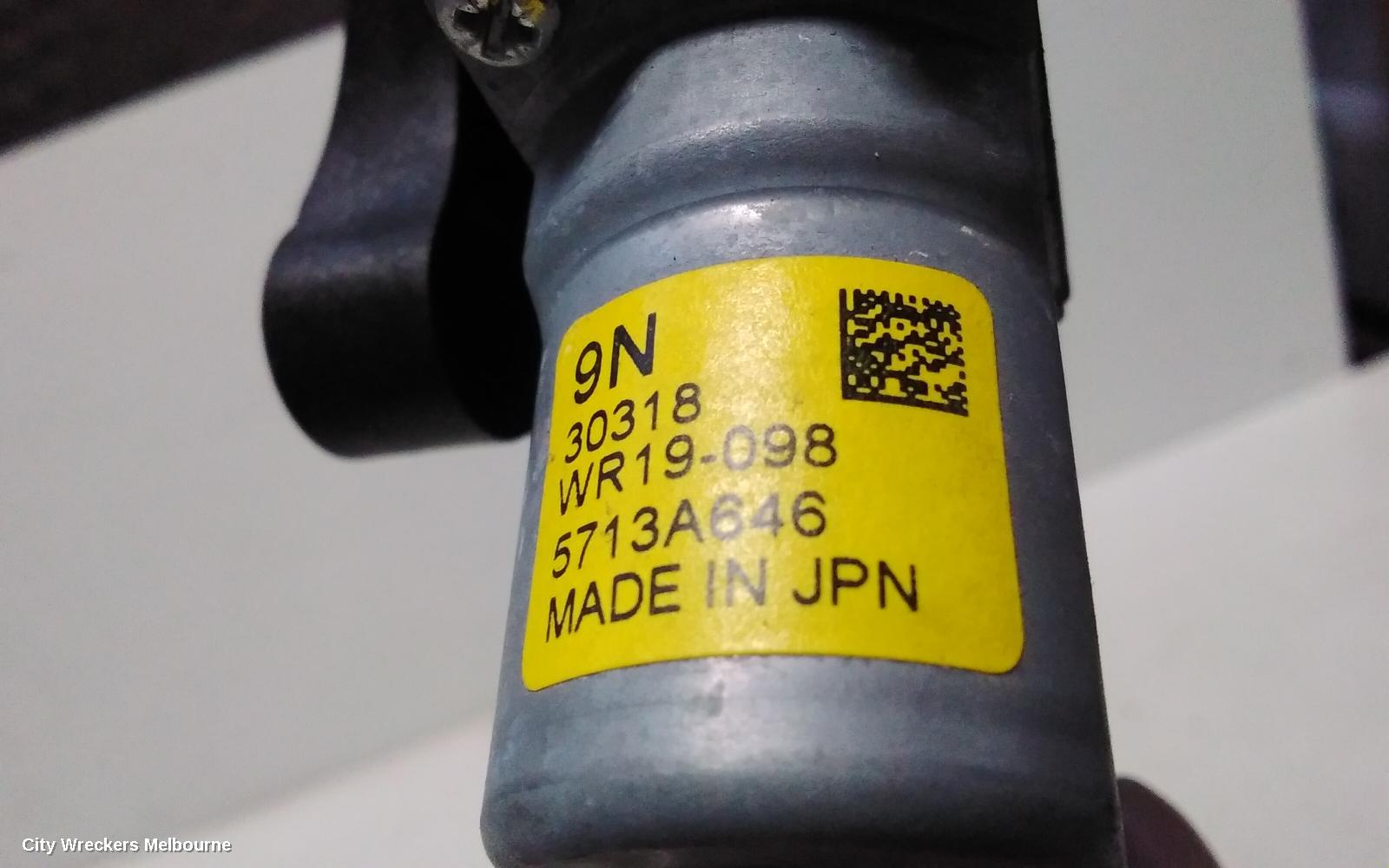 MITSUBISHI OUTLANDER RIGHT FRONT WINDOW REG/MOTOR, DOOR REG ASSY (REG AND MOTOR), ZM, 08/2021 ONWARDS