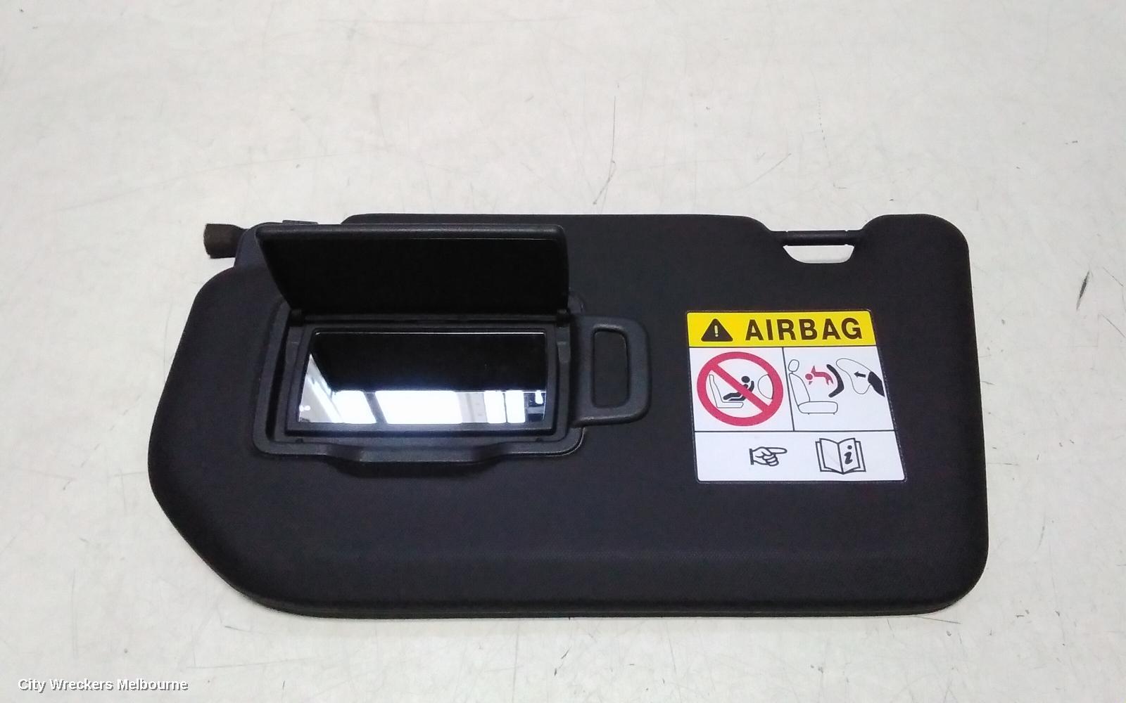 MITSUBISHI OUTLANDER SUNVISOR, ZM, LH SIDE, GREY, 08/2021 ONWARDS