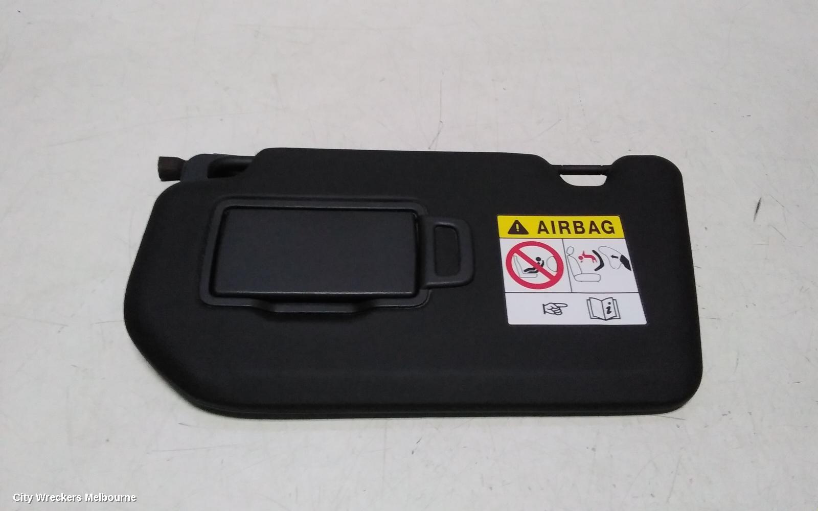 MITSUBISHI OUTLANDER SUNVISOR, ZM, LH SIDE, GREY, 08/2021 ONWARDS