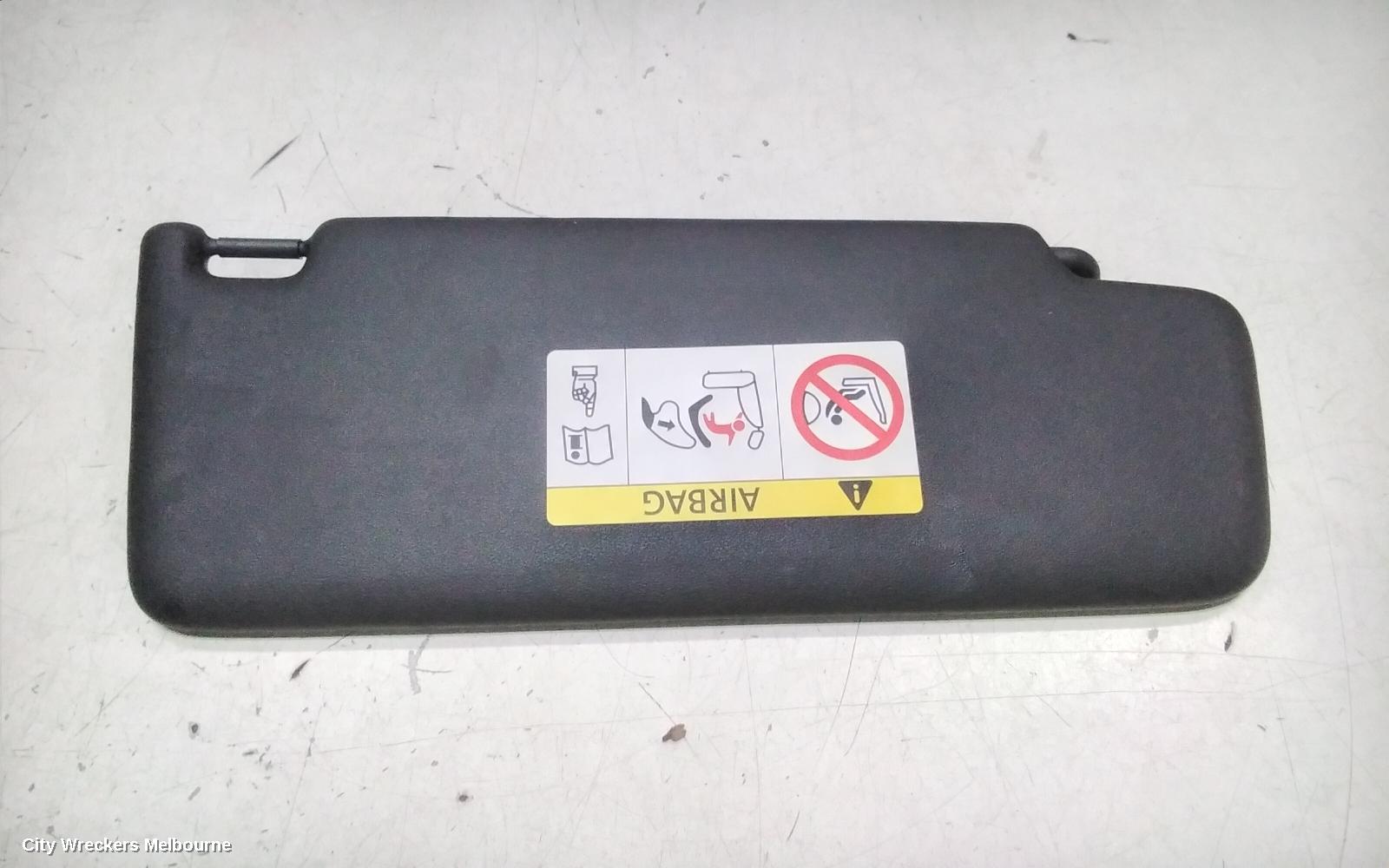 PORSCHE MACAN SUNVISOR, 95B, LH SIDE, 06/2014 ONWARDS