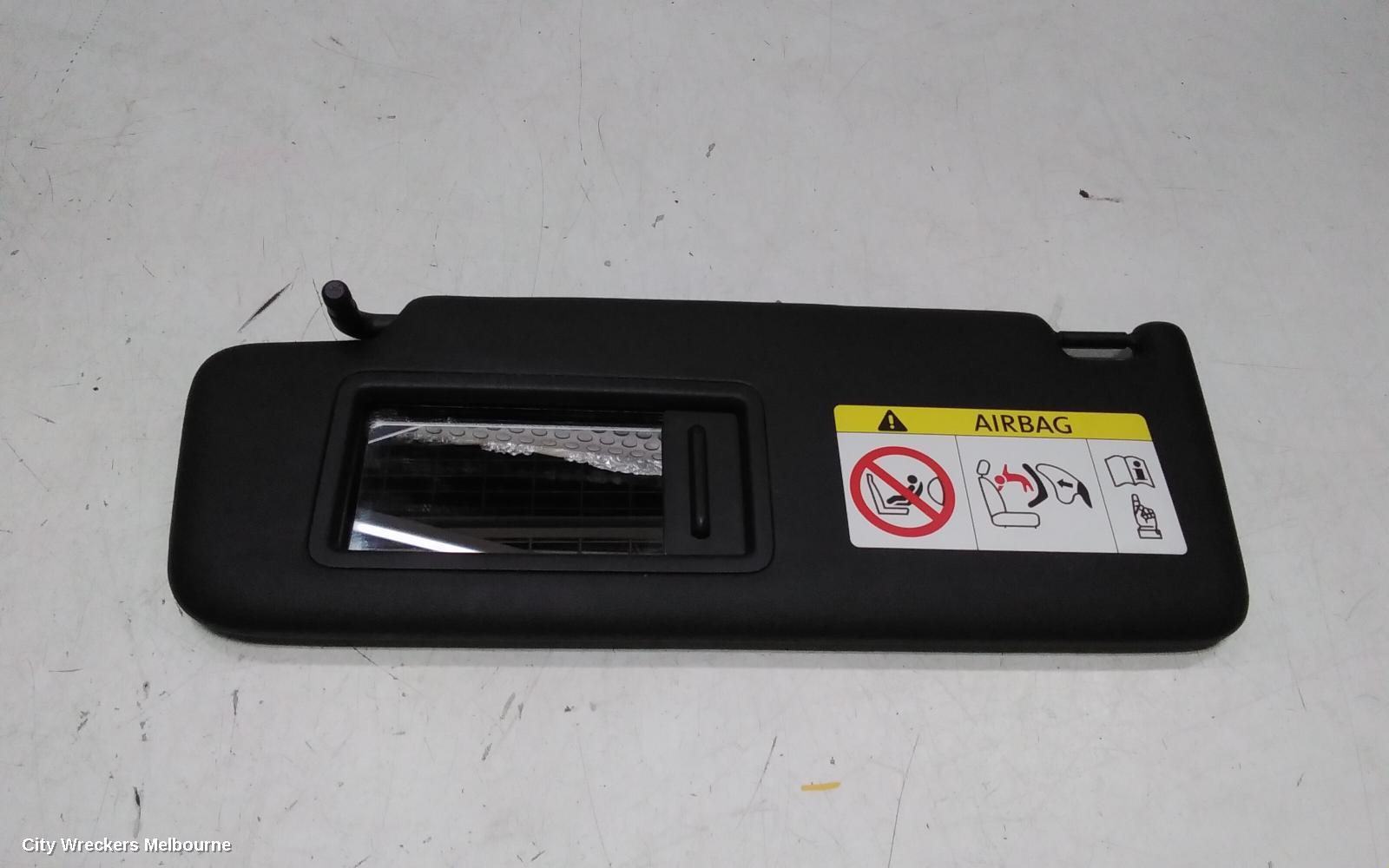 PORSCHE MACAN SUNVISOR, 95B, LH SIDE, 06/2014 ONWARDS