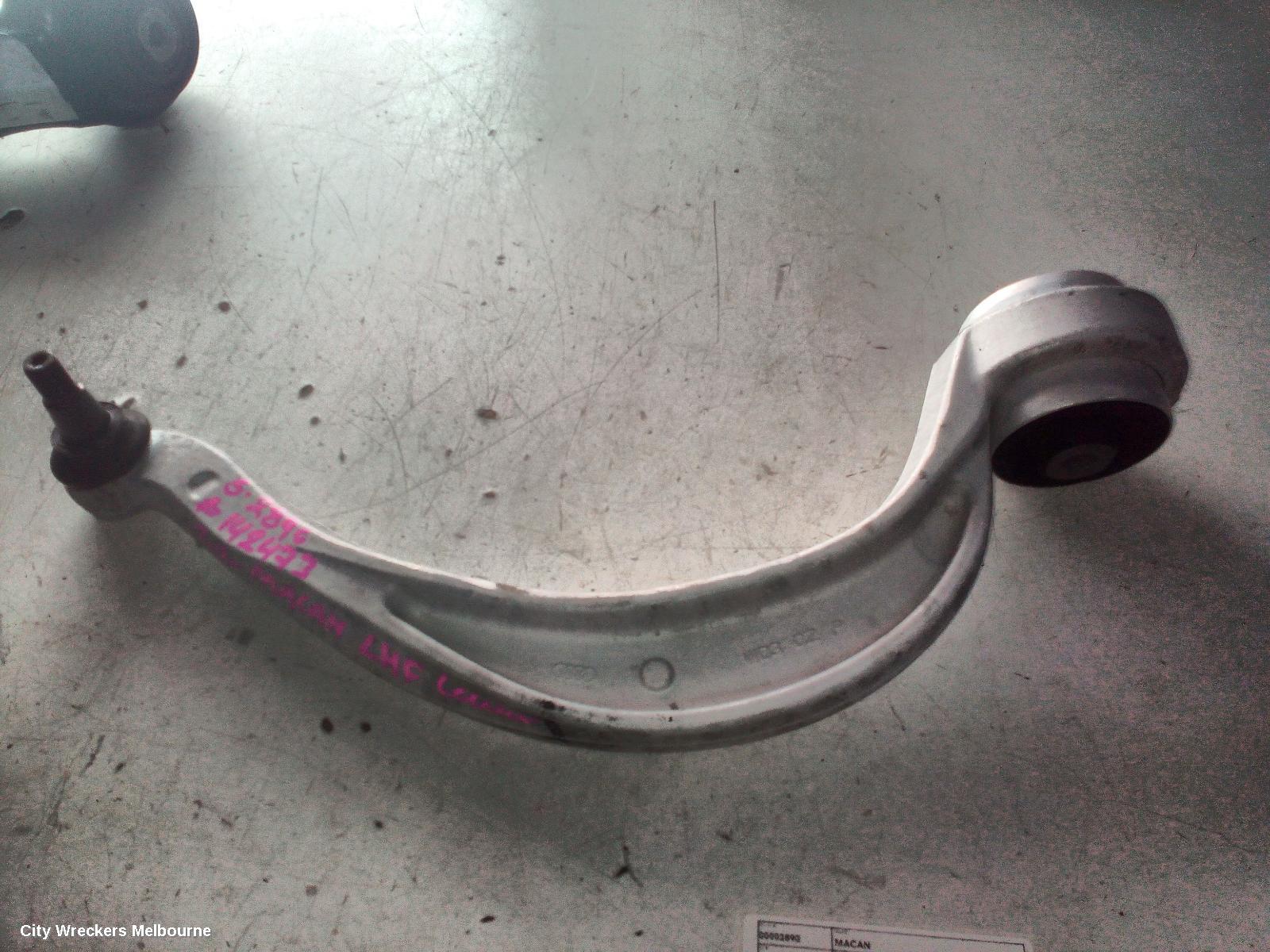 PORSCHE MACAN LEFT FRONT LOWER CONTROL ARM, FRONT, 95B, 06/2014 ONWARDS