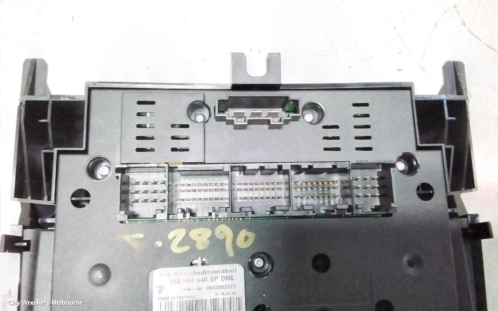 PORSCHE MACAN HEATER/AC CONTROLS, 95B, 06/2014 - 12/2025