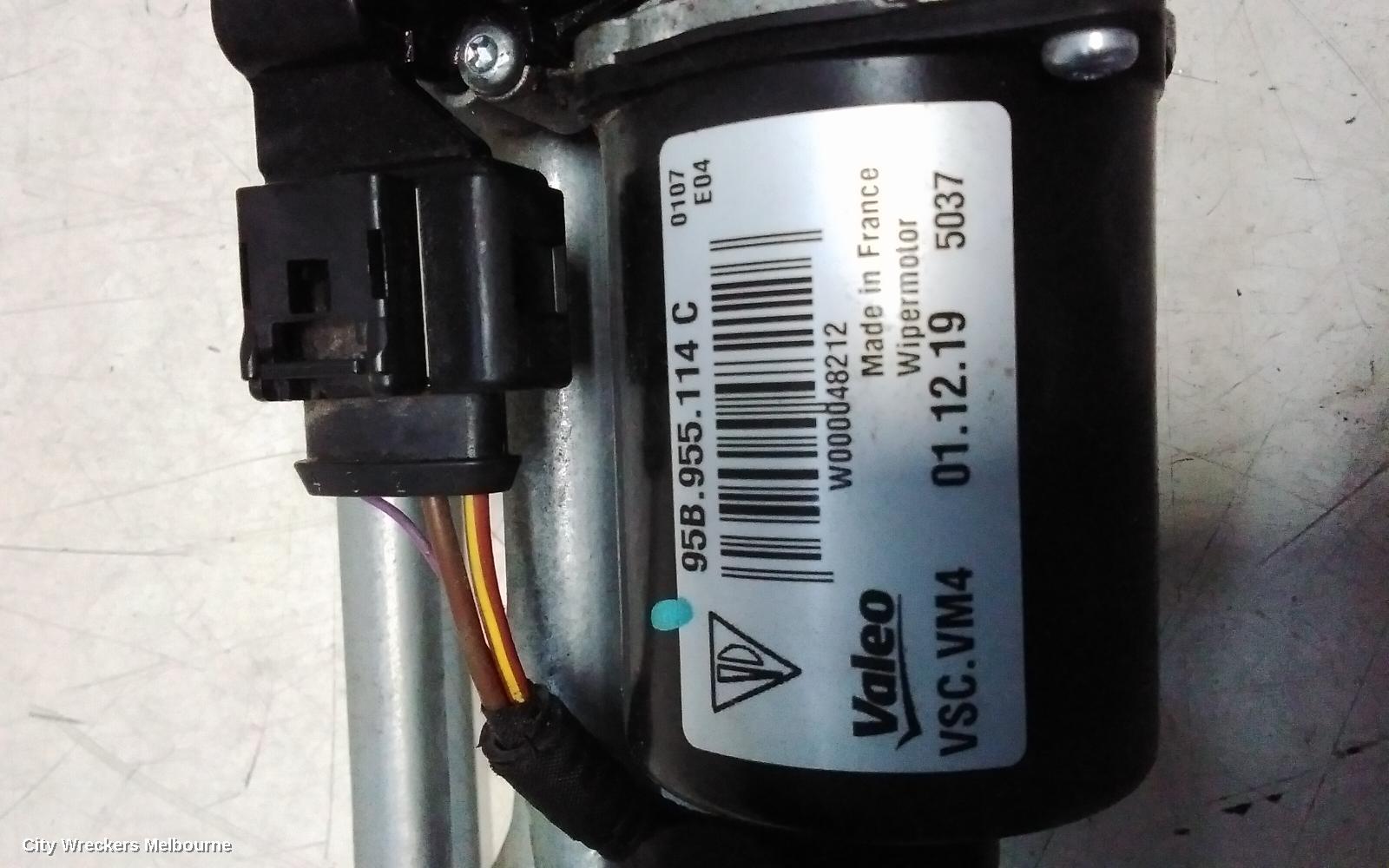 PORSCHE MACAN WIPER MOTOR, FRONT, 95B, 06/2014 ONWARDS