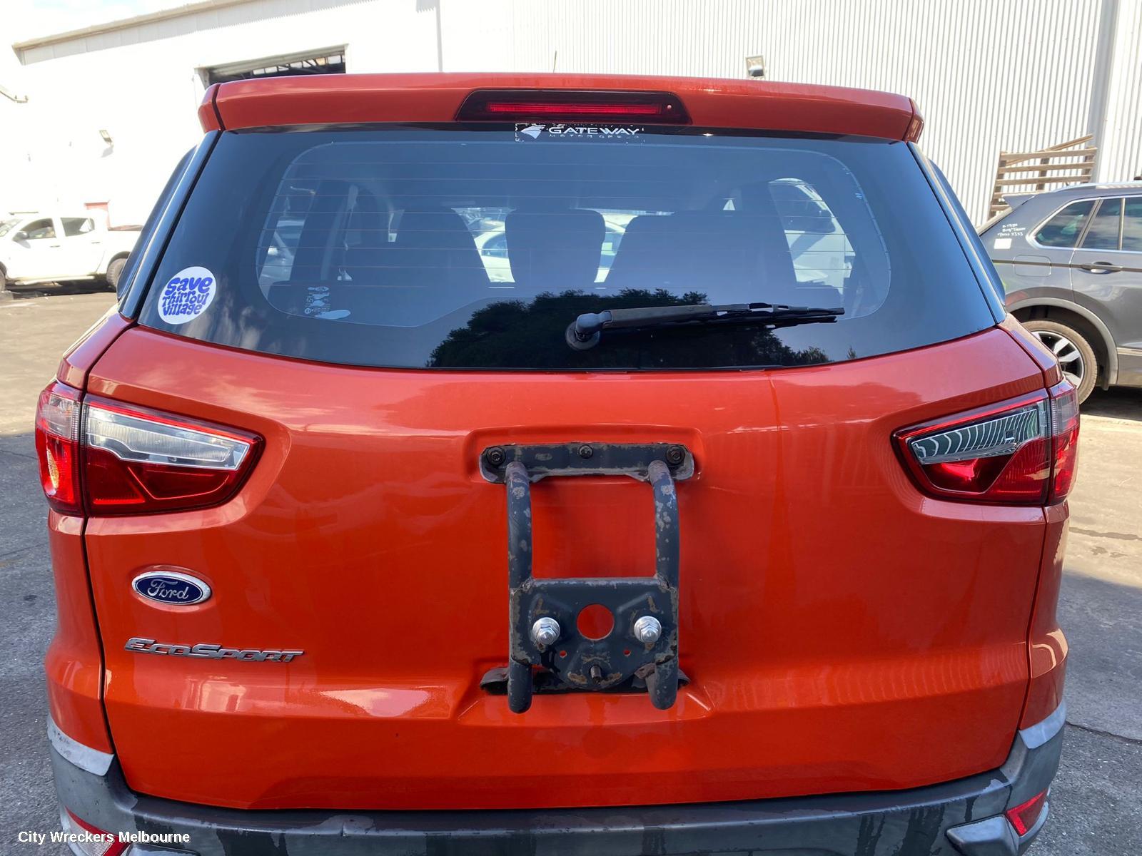 FORD ECOSPORT LEFT FRONT DOOR, BK, 12/2013 - 09/2017