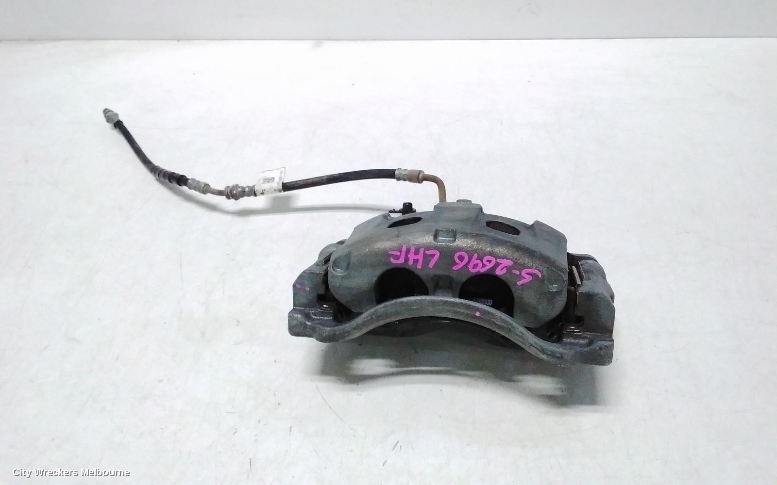 FORD RANGER CALIPER, LH FRONT, PX SERIES 1-3, 2WD LOW/HI-RIDE/4WD, 06/2011 - 04/2022