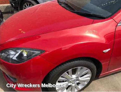 MAZDA 6 REAR BUMPER, GG/GY, WAGON, NON PARKING SENSORS TYPE, 06/2005 - 01/2008
