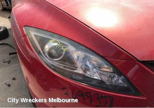 MAZDA 6 REAR BUMPER, GG/GY, WAGON, NON PARKING SENSORS TYPE, 06/2005 - 01/2008