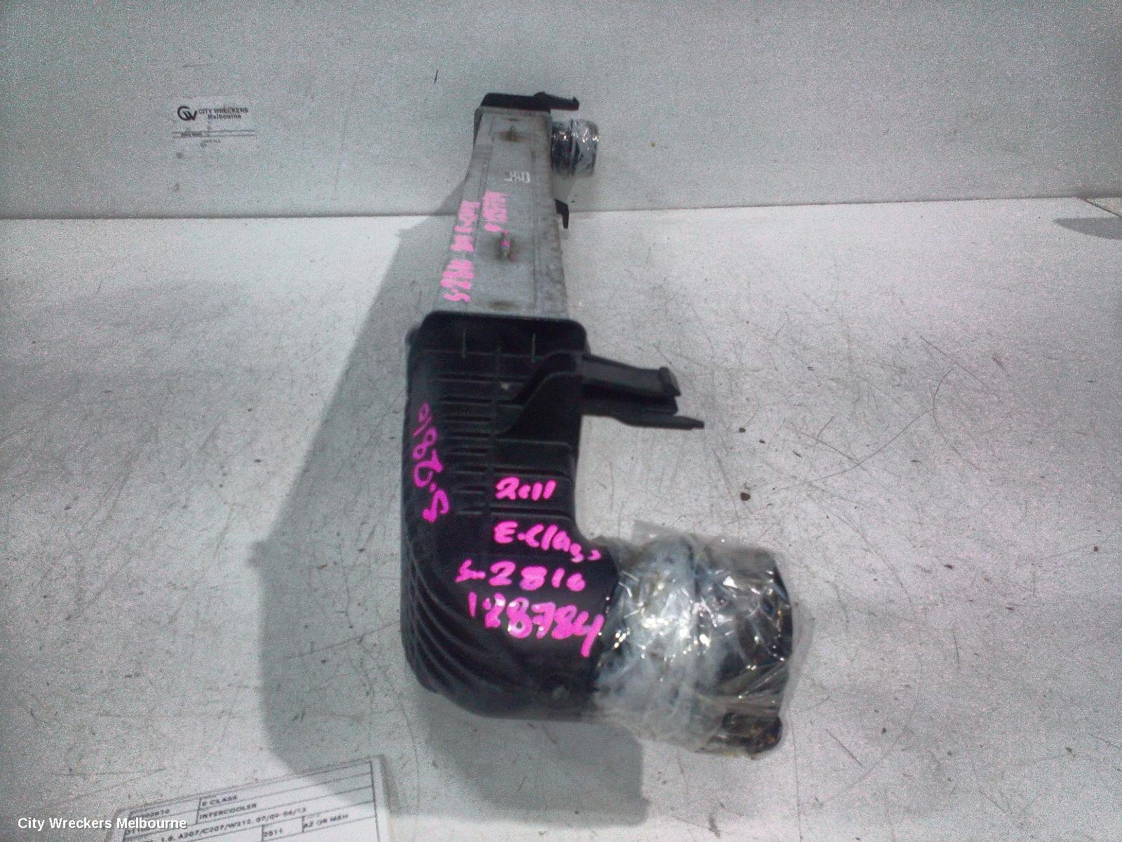 MERCEDES E CLASS INTERCOOLER, PETROL, 1.8, A207/C207/W212, 07/2009 - 06/2013