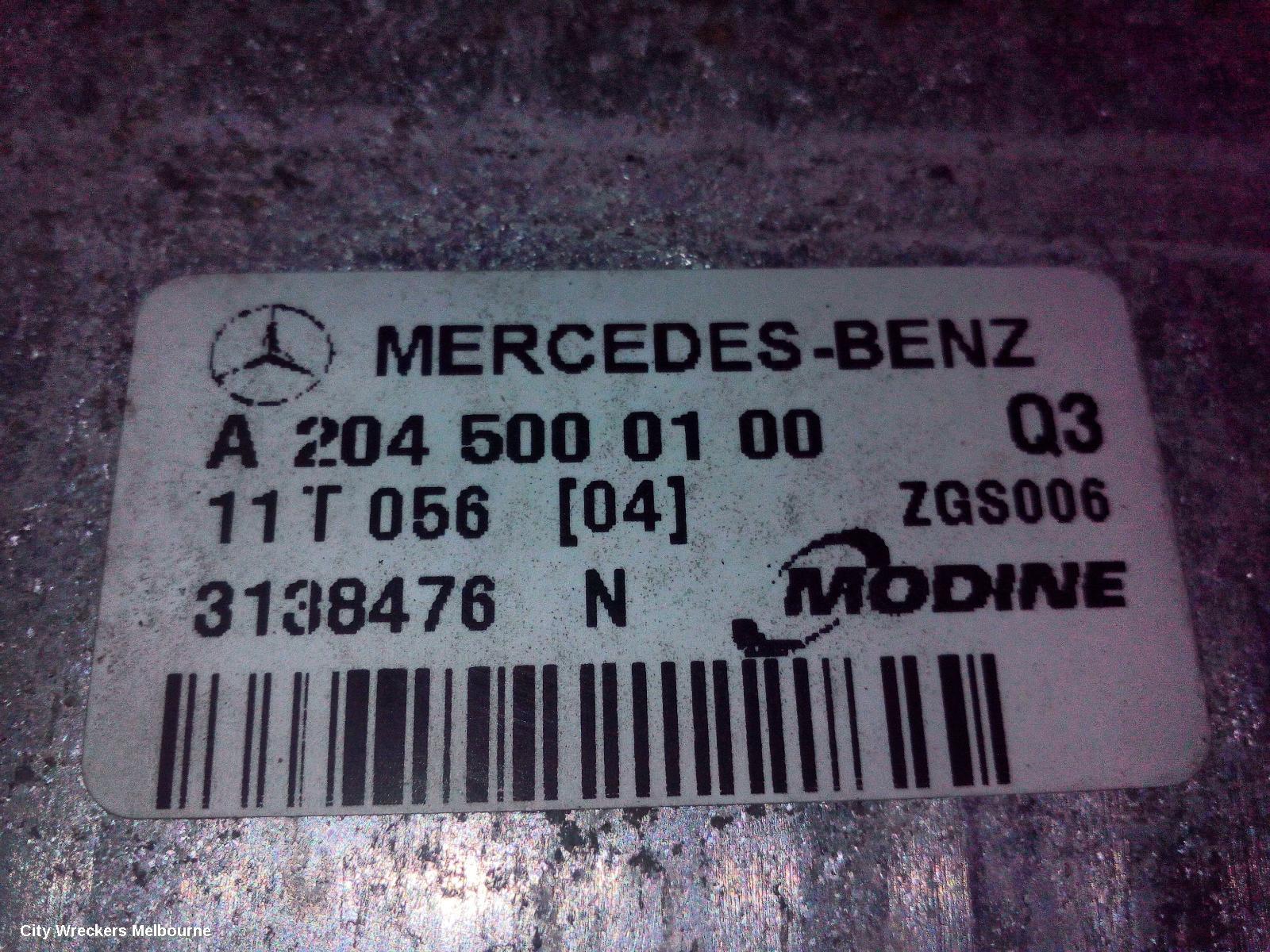 MERCEDES E CLASS INTERCOOLER, PETROL, 1.8, A207/C207/W212, 07/2009 - 06/2013
