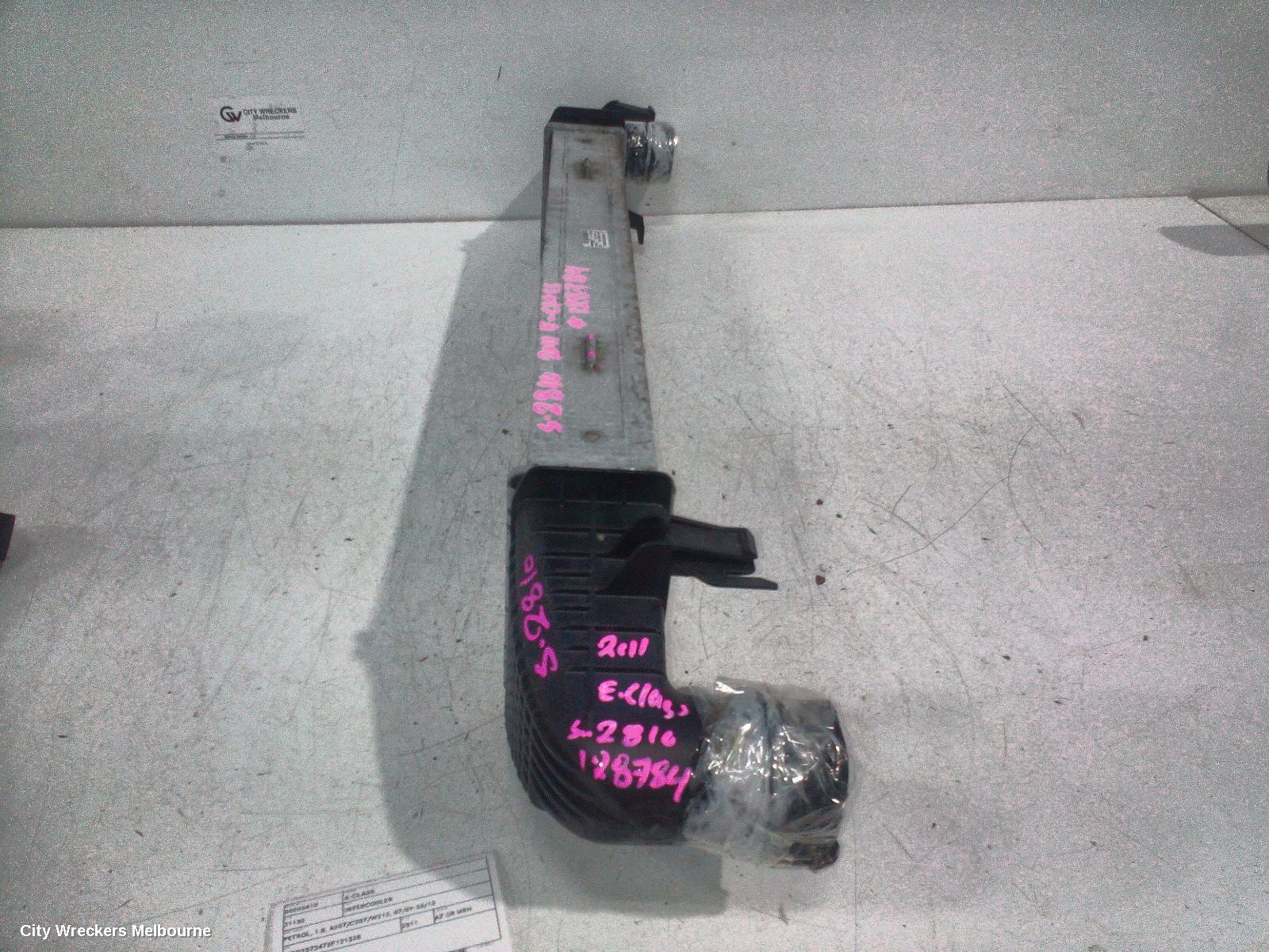 MERCEDES E CLASS INTERCOOLER, PETROL, 1.8, A207/C207/W212, 07/2009 - 06/2013