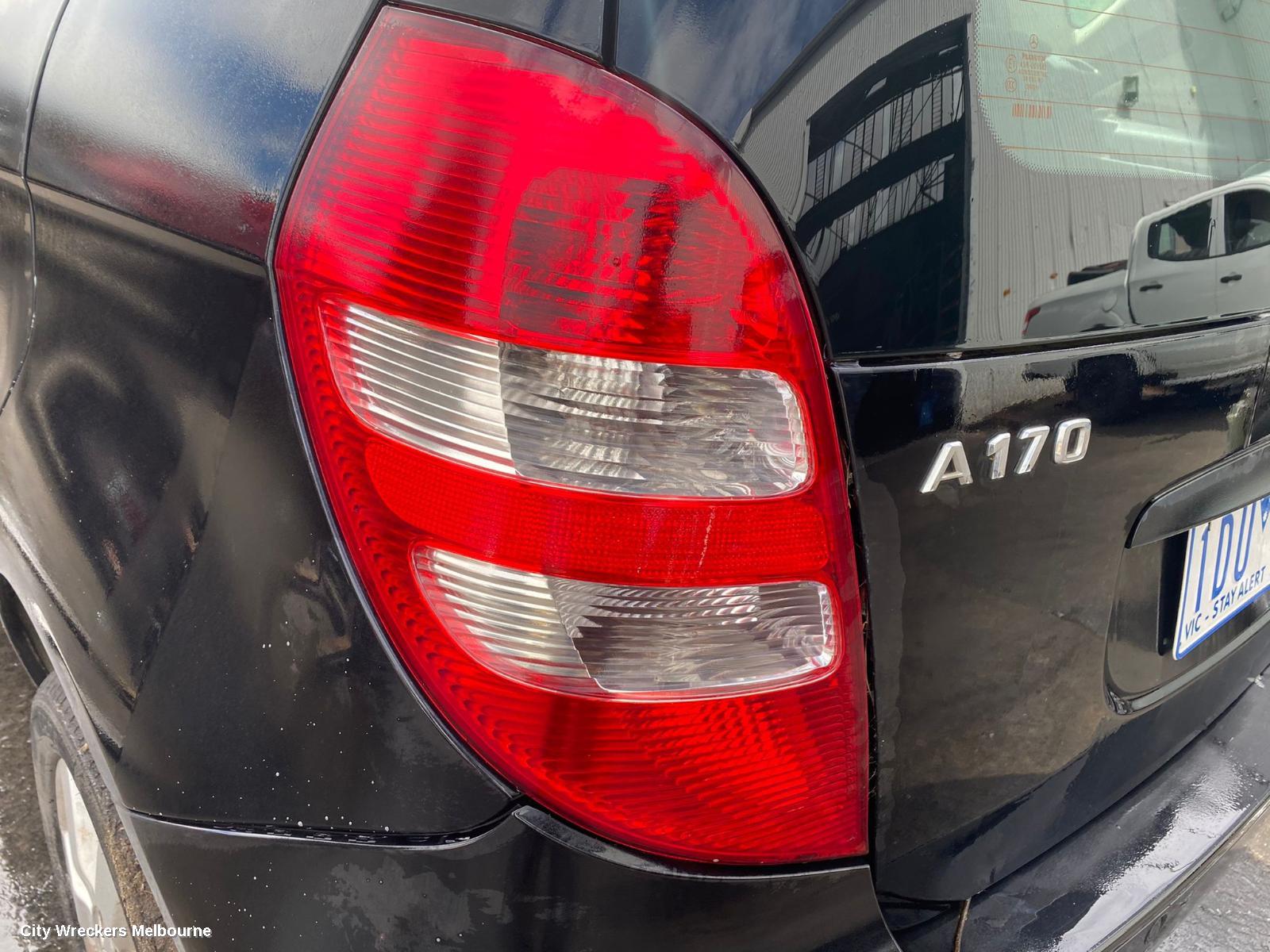 MERCEDES A CLASS RIGHT TAILLIGHT, W169, 3DR/5DR HATCH, CLASSIC/ELEGANCE, 05/2005 - 08/2008