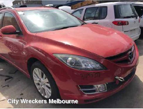 MAZDA 6 REAR BUMPER, GG/GY, WAGON, NON PARKING SENSORS TYPE, 06/2005 - 01/2008