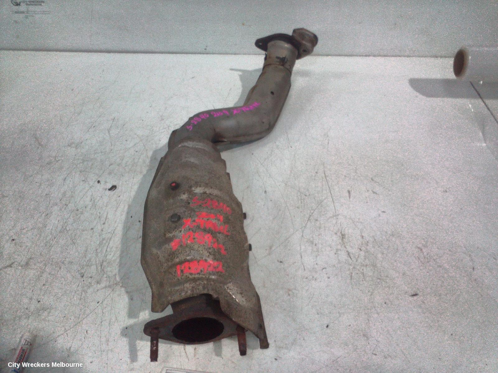 NISSAN XTRAIL CATALYTIC CONVERTER, UNDER CAR-CAT TYPE, 2.5, PETROL, T31, 09/2007 - 12/2013