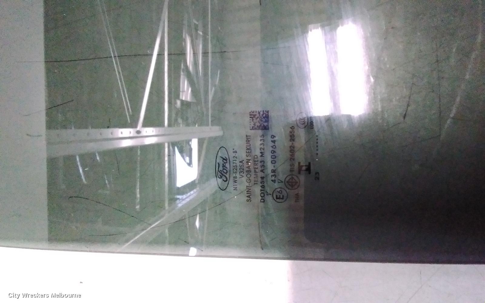 FORD RANGER RIGHT REAR DOOR WINDOW, RA, DUAL CAB, 05/2022 ONWARDS